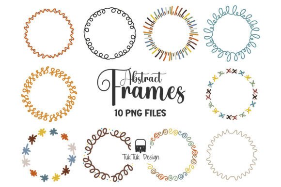 Download Border, Abstract Frame Element Png - Abstract Collection