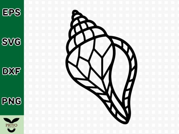 Download Spiral Conch Sea Shell SVG - Premium Bundle