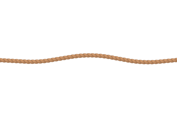 Download Curved Horizontal Rope. Seamless Nautica - Curved Collection
