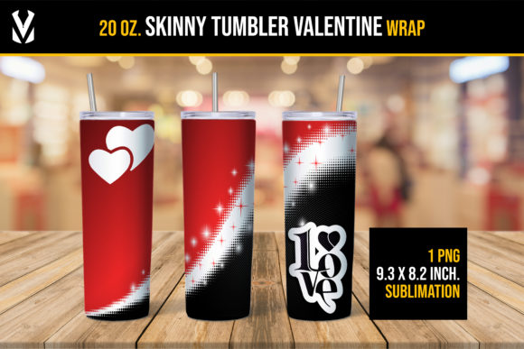 Download Skinny Tumbler Sublimation Valentine LV4 - Sublimation valentine Collection