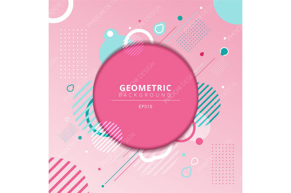 Download Abstract Geometric Circles Frame Element - Abstract Collection