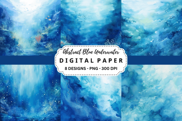 Download Abstract Blue Underwater Backgrounds - Abstract Collection