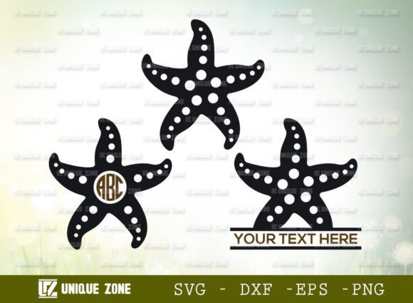 Download Star Fish SVG Monogram, Sea Animals Svg - Sea animals svg Collection