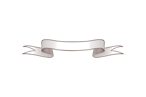Download Hand Drawn Ribbon. Curved Ribbon in Sket - Curved Collection