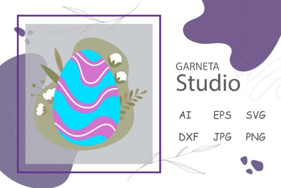 Download Easter Decoration Curved Line Shape - Curved Collection