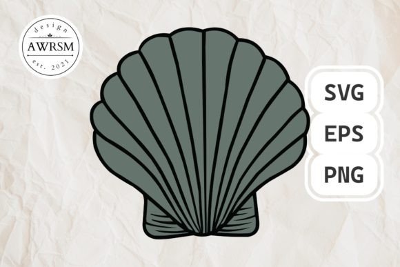 Download Clamshell SVG Vector, Seashell Clipart - Shell svg Collection