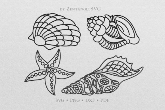 Download Seashell SVG, Mandala Shell SVG Bundle - Premium Resources