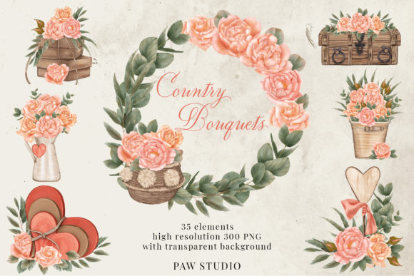 Download Roses Frames Bouquets Borders Wreaths - Frame Collection