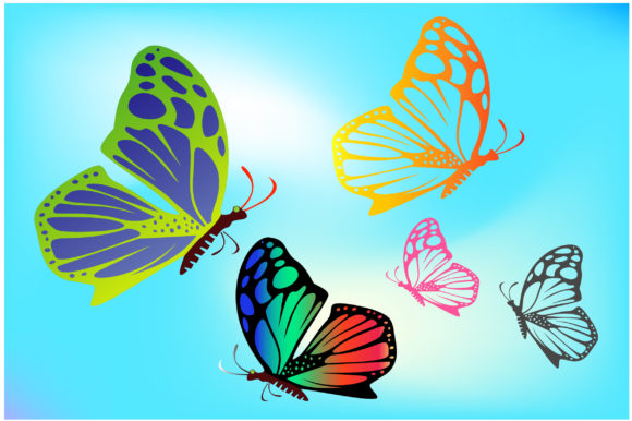 Download Abstract Colorful and Butterfly - Abstract Collection