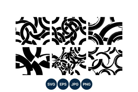 Download Abstract Black White Curved Line Pattern - Abstract Collection