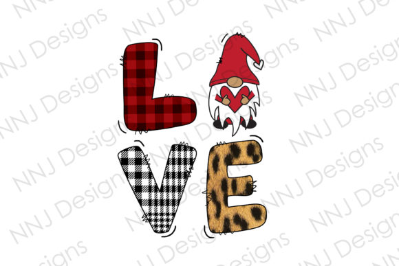 Download Love Gnome Sublimation Valentine's Day - Sublimation valentine Collection
