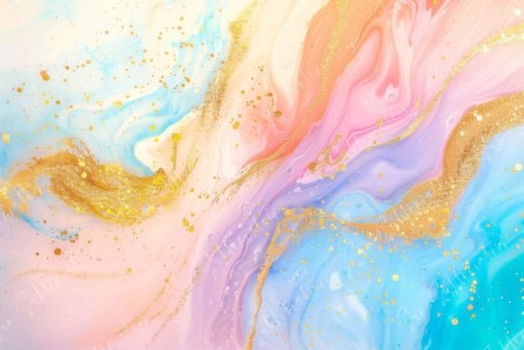 Download Abstract Painting Pastel Colors - Abstract Collection