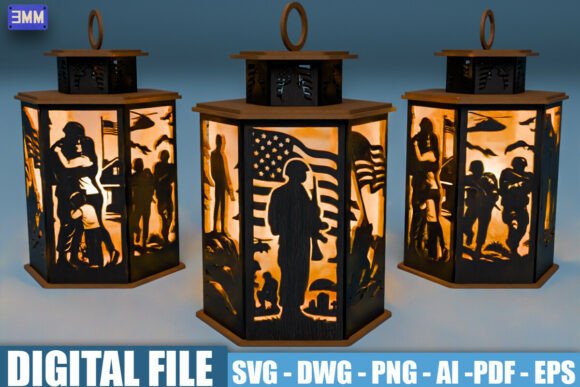 Download Veteran Lantern SVG - Lantern Collection